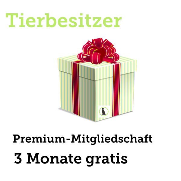 Geschenk Tierbesitzer 3 Monate gratis